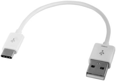 Кабель USB Type-C, цвет белый - 13420300- Фото №1