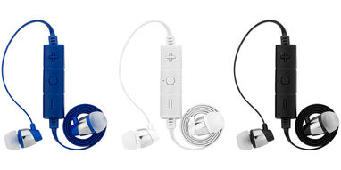 Навушники Bustle Bluetooth, колір суцільний чорний - 13420500- Фото №4