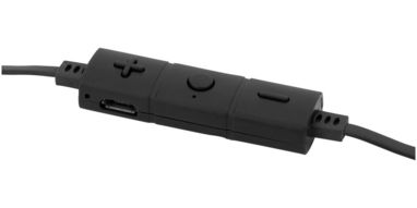 Наушники Bustle Bluetooth, цвет сплошной черный - 13420500- Фото №7