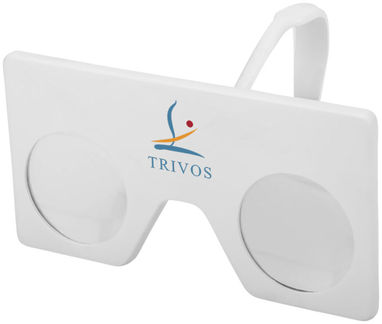 Міні віртуальні окуляри з кліпом, колір білий - 13422100- Фото №2