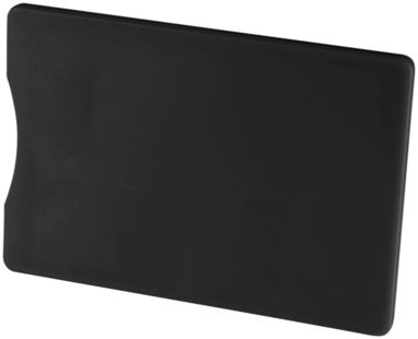 Защитный RFID чехол для кредитных карт, цвет сплошной черный - 13422600- Фото №3