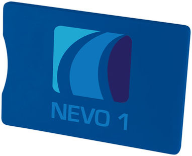 Защитный RFID чехол для кредитных карт, цвет ярко-синий - 13422602- Фото №2