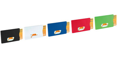 Захисний RFID чохол для кредитних карт, колір лайм - 13422604- Фото №4