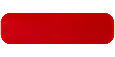 Рower bank  Edge , колір червоний, суцільний чорний - 13423701- Фото №3