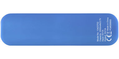 Рower bank  Edge , колір яскраво-синій, суцільний чорний - 13423702- Фото №4