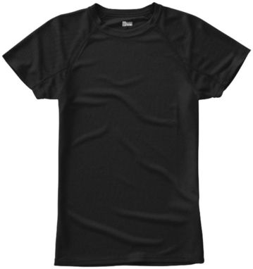 Женская футболка Striker Cool Fit, цвет сплошной черный  размер S - 31021991- Фото №3