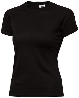 Женская футболка Striker Cool Fit, цвет сплошной черный  размер M - 31021992- Фото №1