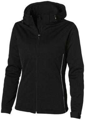 Женская куртка Софтшел Cromwell с подкладкой, цвет сплошной черный  размер XL - 31328994- Фото №1