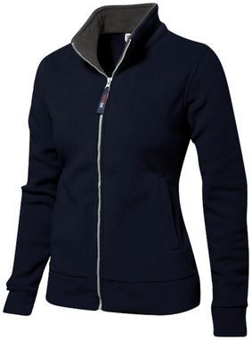 Женская флисовая куртка Nashville, цвет темно-синий, серый  размер XXL - 31482645- Фото №1