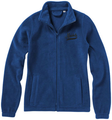 Женская флисовая куртка Dakota с застежкой-молнией на всю длину, цвет синий классический  размер XXL - 31485475- Фото №2