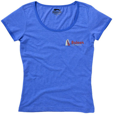 Женская футболка с короткими рукавами Chip, цвет синий яркий  размер S - 33012531- Фото №3