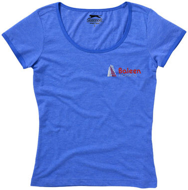 Жіноча футболка з короткими рукавами Chip, колір яскравий синій  розмір L - 33012533- Фото №2