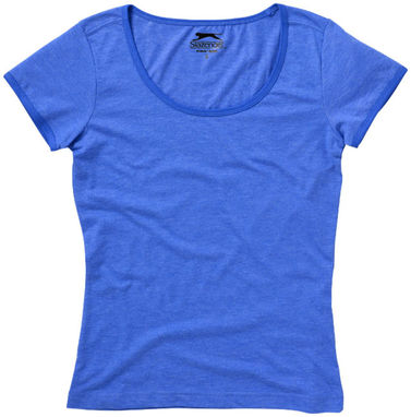 Женская футболка с короткими рукавами Chip, цвет синий яркий  размер L - 33012533- Фото №4