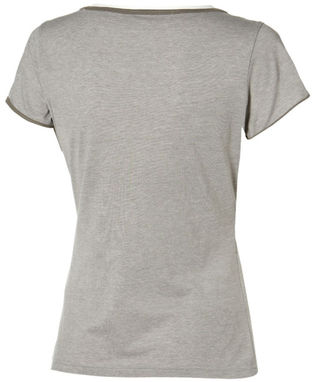 Женская футболка с короткими рукавами Chip, цвет серый яркий  размер L - 33012943- Фото №5