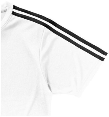 Футболка с короткими рукавами Baseline, цвет белый, сплошной черный  размер S - 33015021- Фото №6