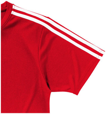 Футболка с короткими рукавами Baseline, цвет красный  размер S - 33015251- Фото №5