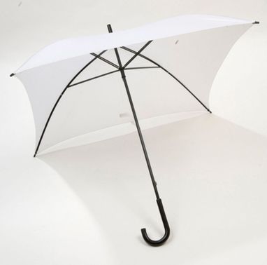 Зонт-трость Square, цвет белый - AP761351-01- Фото №1