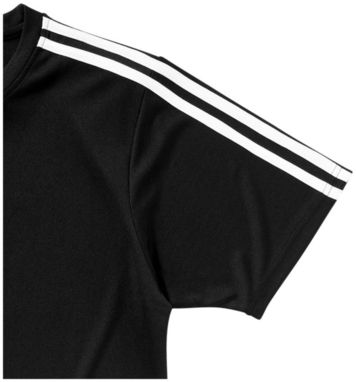 Футболка з короткими рукавами Baseline, колір суцільний чорний  розмір S - 33015991- Фото №6