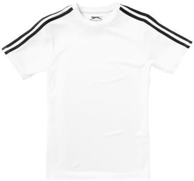 Жіноча футболка з короткими рукавами Baseline, колір білий, суцільний чорний  розмір S - 33016021- Фото №4