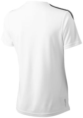 Женская футболка с короткими рукавами Baseline, цвет белый, сплошной черный  размер S - 33016021- Фото №5