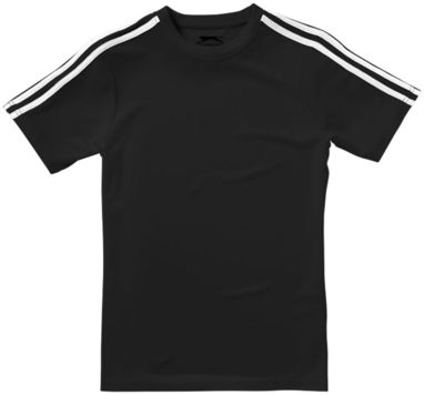Женская футболка с короткими рукавами Baseline, цвет сплошной черный  размер L - 33016993- Фото №4