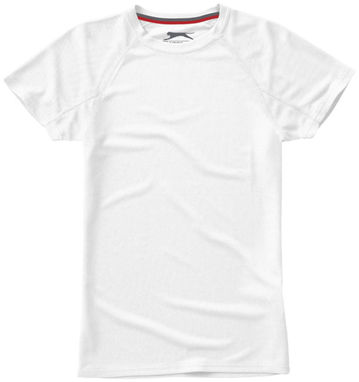 Женская футболка с короткими рукавами Serve, цвет белый  размер S - 33020011- Фото №3
