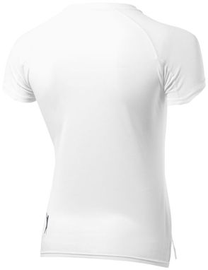 Женская футболка с короткими рукавами Serve, цвет белый  размер S - 33020011- Фото №4