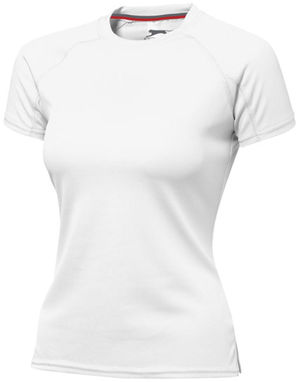 Женская футболка с короткими рукавами Serve, цвет белый  размер L - 33020013- Фото №1