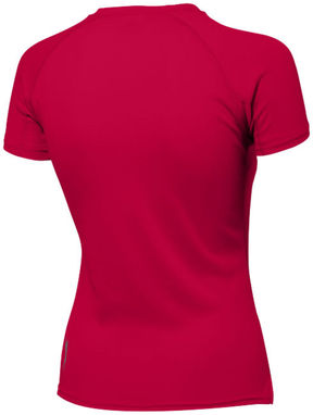 Женская футболка с короткими рукавами Serve, цвет красный  размер S - 33020251- Фото №4