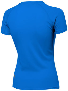 Женская футболка с короткими рукавами Serve, цвет небесно-голубой  размер S - 33020421- Фото №4
