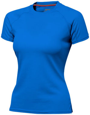 Женская футболка с короткими рукавами Serve, цвет небесно-голубой  размер M - 33020422- Фото №1