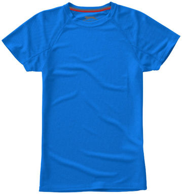 Жіноча футболка з короткими рукавами Serve, колір небесно-блакитний  розмір L - 33020423- Фото №3