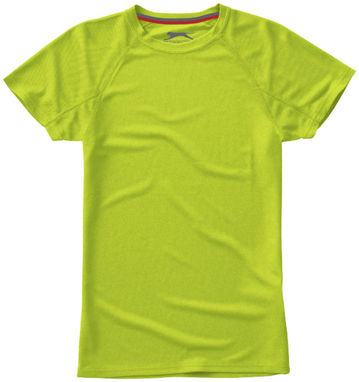 Жіноча футболка з короткими рукавами Serve, колір зелене яблуко  розмір S - 33020681- Фото №3