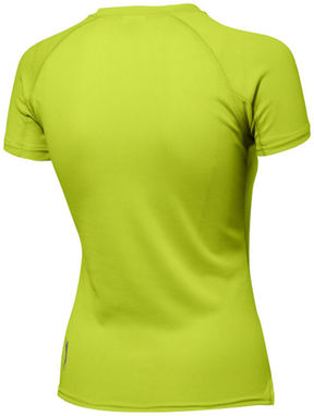 Женская футболка с короткими рукавами Serve, цвет зеленое яблоко  размер S - 33020681- Фото №4