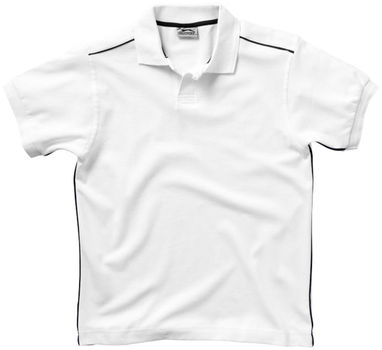 Рубашка поло с короткими рукавами Backhand, цвет белый  размер S - 33091011- Фото №3