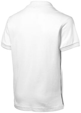 Рубашка поло с короткими рукавами Backhand, цвет белый  размер S - 33091011- Фото №4