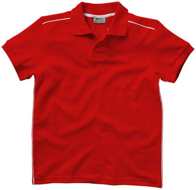 Рубашка поло с короткими рукавами Backhand, цвет красный  размер S - 33091251- Фото №4