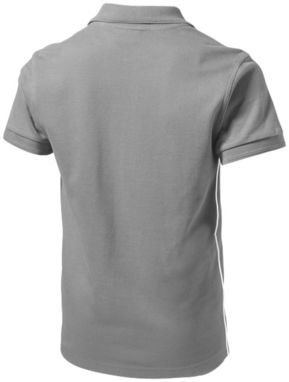 Рубашка поло с короткими рукавами Backhand, цвет серый  размер S - 33091901- Фото №5
