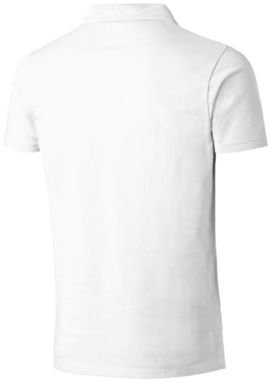 Сорочка поло з короткими рукавами Hacker, колір білий  розмір S - 33096011- Фото №5