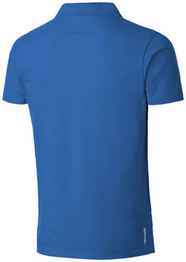 Сорочка поло з короткими рукавами Hacker, колір небесно-блакитний  розмір S - 33096421- Фото №5