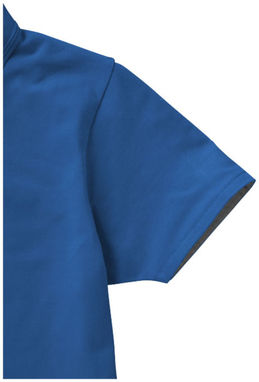 Сорочка поло з короткими рукавами Hacker, колір небесно-блакитний  розмір S - 33096421- Фото №8