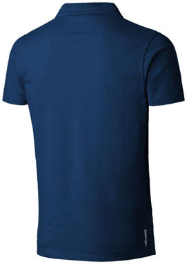 Сорочка поло з короткими рукавами Hacker, колір темно-синій  розмір S - 33096491- Фото №5