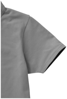 Сорочка поло з короткими рукавами Hacker, колір сірий  розмір S - 33096901- Фото №8