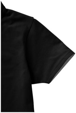 Сорочка поло з короткими рукавами Hacker, колір суцільний чорний  розмір S - 33096991- Фото №8