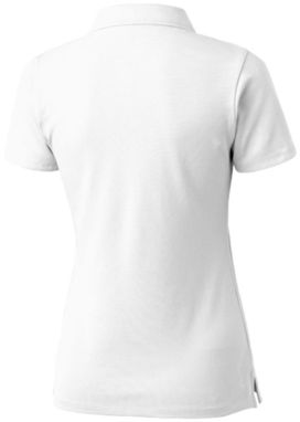 Жіноча сорочка поло Hacker, колір білий  розмір S - 33097011- Фото №5