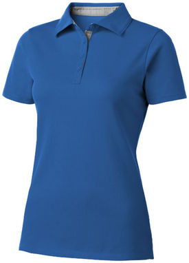 Женская рубашка поло Hacker, цвет небесно-голубой  размер M - 33097422- Фото №1