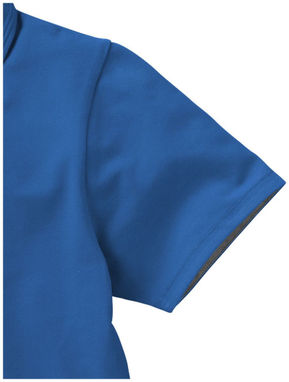 Женская рубашка поло Hacker, цвет небесно-голубой  размер M - 33097422- Фото №7