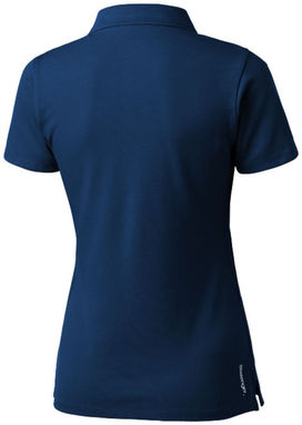 Жіноча сорочка поло Hacker, колір темно-синій  розмір S - 33097491- Фото №5