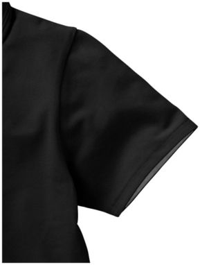 Жіноча сорочка поло Hacker, колір суцільний чорний  розмір S - 33097991- Фото №7