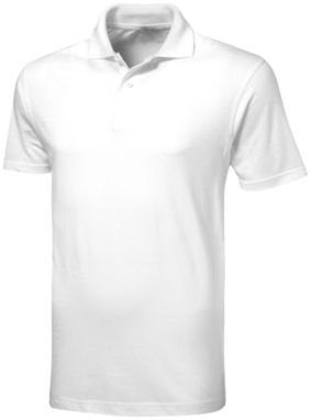 Сорочка поло з короткими рукавами Advantage, колір білий  розмір S - 33098011- Фото №1